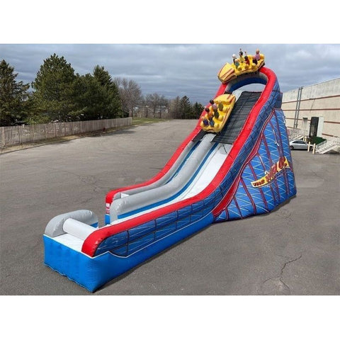 Cutting Edge Inflatable Bouncers 26' 04"H Wild One Wet/Dry Slide by Cutting Edge 781880214915 S470101WD 26' 04"H Wild One Wet/Dry Slide by Cutting Edge SKU#S470101WD