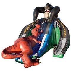 Cutting Edge Inflatable Bouncers 28'H Kongo Krazy Triple Slide by Cutting Edge 781880294894 S170101T 28'H Kongo Krazy Triple Slide by Cutting Edge SKU#S170101T