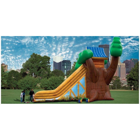 Cutting Edge Inflatable Bouncers 30'H Tree House by Cutting Edge 22'H Big Red Fire Truck Slide by Cutting Edge SKU#S010301