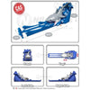 Image of Cutting Edge Inflatable Bouncers 33'H Gone Surf’N Dual Water Slide by Cutting Edge 781880214908 S070501 33'H Gone Surf’N Dual Water Slide by Cutting Edge SKU#S070501