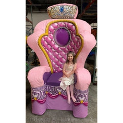 Cutting Edge Inflatable Bouncers 7'H Princess Throne™ by Cutting Edge 7'H Wacky Throne by Cutting Edge SKU# DK190106