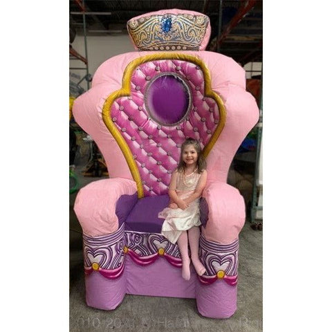 Cutting Edge Inflatable Bouncers 7'H Princess Throne™ by Cutting Edge 7'H Wacky Throne by Cutting Edge SKU# DK190106