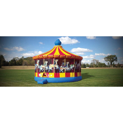 Cutting Edge Inflatable Bouncers Carousel Bouncer by Cutting Edge 16'H Carousel Bouncer by Cutting Edge SKU# BC030101