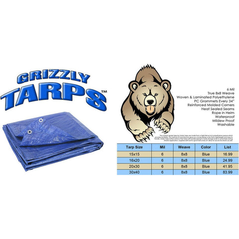 Cutting Edge Inflatable Bouncers Grizzly Tarps by Cutting Edge B-Air Grizzly 1.0 HP Blower by Cutting Edge SKU#4BS1028