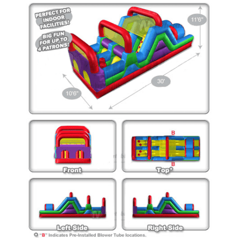 11' Wacky Mini Obstacle by Cutting Edge SKU# OB030101