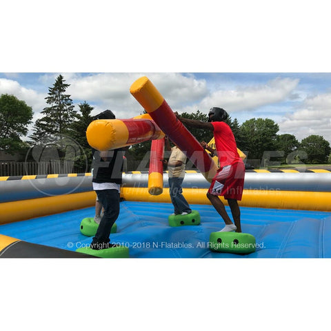 Cutting Edge Outdoor Games 6' High Voltage 4-Man Joust by Cutting Edge 781880278412 IN170301 6' High Voltage 4-Man Joust by Cutting Edge SKU# IN170301