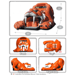 35'H Sabretooth Dual Slide by Cutting Edge