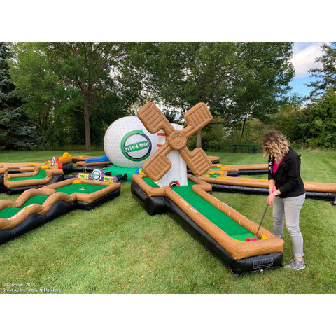 Cutting Edge Toys & Games 7' Play-A-Round Golf 9-Hole Mini Golf by Cutting Edge 781880295013 IN440101 7' Play-A-Round Golf 9-Hole Mini Golf by Cutting Edge SKU# IN440101