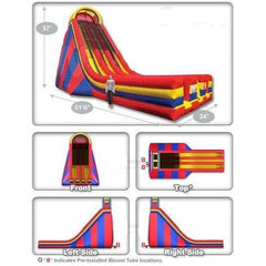 37'H Super Slide by Cutting Edge