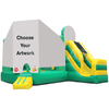 Image of 14' Green Club/Slide Combo (choose your artwork) by Cutting Edge SKU# CE1010G