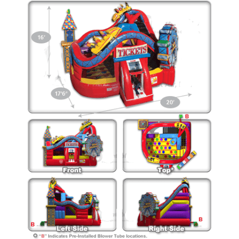 16'Midway KidZone Wet/Dry Combo SKU: BC430501
