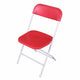Red Plastic Folding Chairs