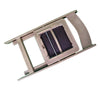 Image of Resin Folding Chairs, Natural Wood 
