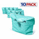 Cyan Commercial Vinyl Sandbag for Inflatables, 10 Pack