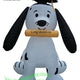 7' Air Blown Inflatable Graduation Puppy Dog by Gemmy Inflatables