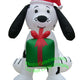7' Air Blown Inflatable Christmas Dalmatian Puppy w/ Present