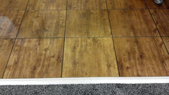 Wood Finish Portable Dance Floor Tile