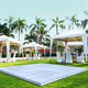 15' x 20' Commercial Portable White Dance Floor