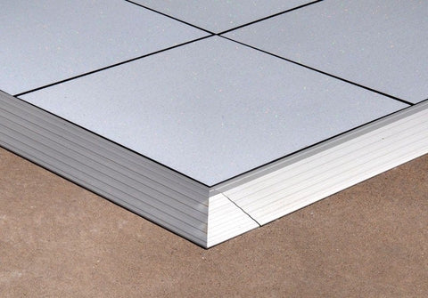 21' x 21' Commercial Portable White Dance Floor