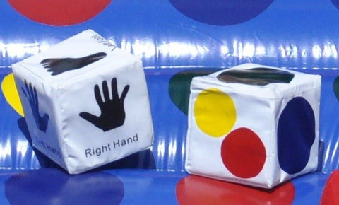 Oversized Spin and Stretch Dice, Pair