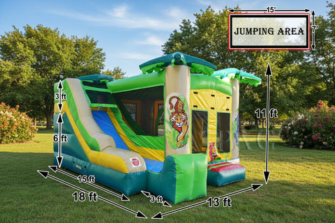 5x Jump & Splash Jungle - CO2323