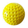 Image of 9-Inch Yellow Dimpled Baseballs, 12 Pack