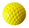 Image of 9-Inch Yellow Dimpled Baseballs, 12 Pack