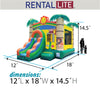 Image of Rental Lite Tropical Jungle Smiley Face Combo