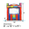 Image of Inflatable Ticket Booth - Classic Carnival-Style with Customizable Panels