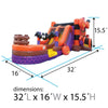Image of Holiday Inflatable Bounce House with Slide and Game Trio