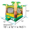 Image of Rental Lite Deluxe Tropical Bounce House with Blower