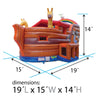 Image of Deluxe Noah's Ark Bounce House and Slide Combo with Blower