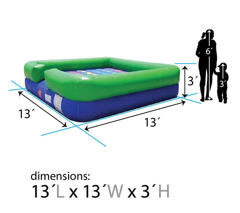 Rental Lite Spin and Stretch Inflatable Interactive Game
