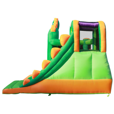 Backyard Kids Dinosaur Bounce House Side View
