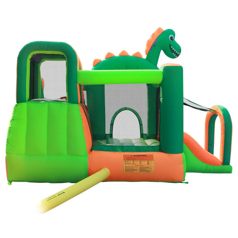 Backyard Kids Dinosaur Bounce House Back View