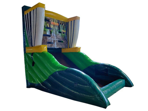 Disc Golf Inflatable Flying Disc Target Game with Blower by POGO Bounce House