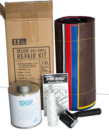 Commercial Inflatable Vinyl Repair Patch Kit