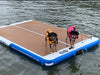 Image of Yacht Dock 10 x 6 ft Inflatable Boat Dock Swim Platform