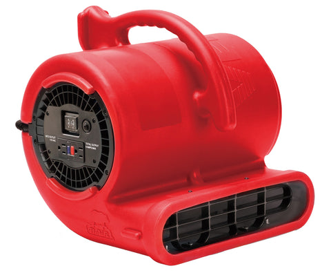 B-Air VP-X34 ⅓ HP Air Mover and Blower Fan: Red