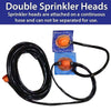 Image of Sprinkler Hose with Double Sprinkler Heads - Compatible with Rental Lite Dual Lane Bounce House Slide Combos