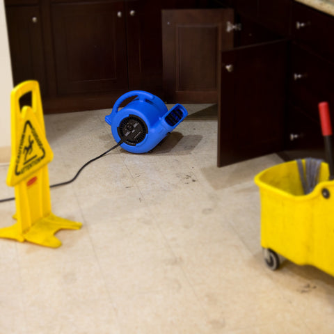 B-Air VP-25 ¼ HP Commercial Air Mover & Blower Fan: blue