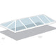 40' x 100' West Coast Frame Tent Top. Clear Sectional