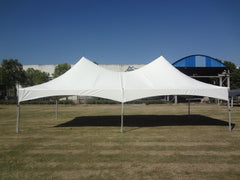15' x 30' Premium High Peak Frame Party Tent - White