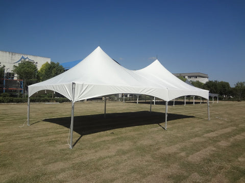 15' x 30' Premium High Peak Frame Party Tent - White