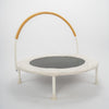 Image of JumpKing 36" Ivory White Bouncer - Beige handle foam