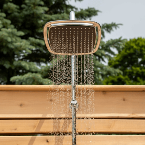 Dundalk Leisurecraft Sauna Accessories Canadian Timber Savannah Standing Shower by Dundalk Leisurecraft 628011211187 CTC205 Canadian Timber Harmony Sauna CTC22W Dundalk Leisurecraft Eastern