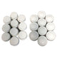 Water Bag Plastic Screw On Cap and Rubber Plug Insert (10 Pack of Each)