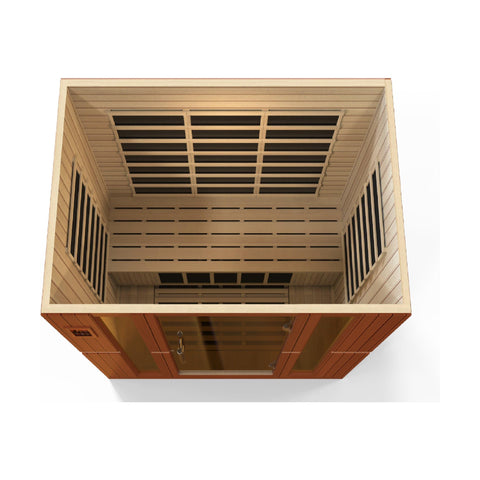 Dynamic Saunas Direct Saunas Dynamic Low EMF Far Infrared Sauna, Bergamo Edition by Dynamic Saunas Direct 019962847066 DYN-6440-01 Dynamic Low EMF Far Infrared Sauna, Bergamo Edition SKU# DYN-6440-01