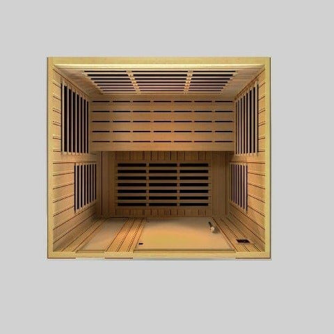 Dynamic Saunas Direct Saunas Dynamic Low EMF Far Infrared Sauna, Lugano Edition by Dynamic Saunas Direct 019962847363 DYN-6336-01 Dynamic Low EMF Far Infrared Sauna, Lugano Edition SKU# DYN-6336-01