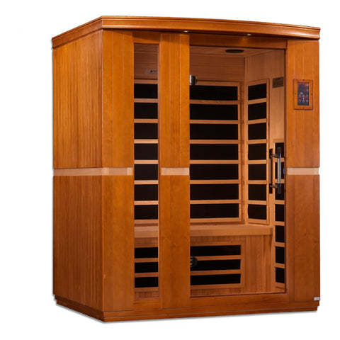 Dynamic Saunas Direct Saunas Dynamic Low EMF Far Infrared Sauna, Lugano Edition by Dynamic Saunas Direct 019962847363 DYN-6336-01 Dynamic Low EMF Far Infrared Sauna, Lugano Edition SKU# DYN-6336-01